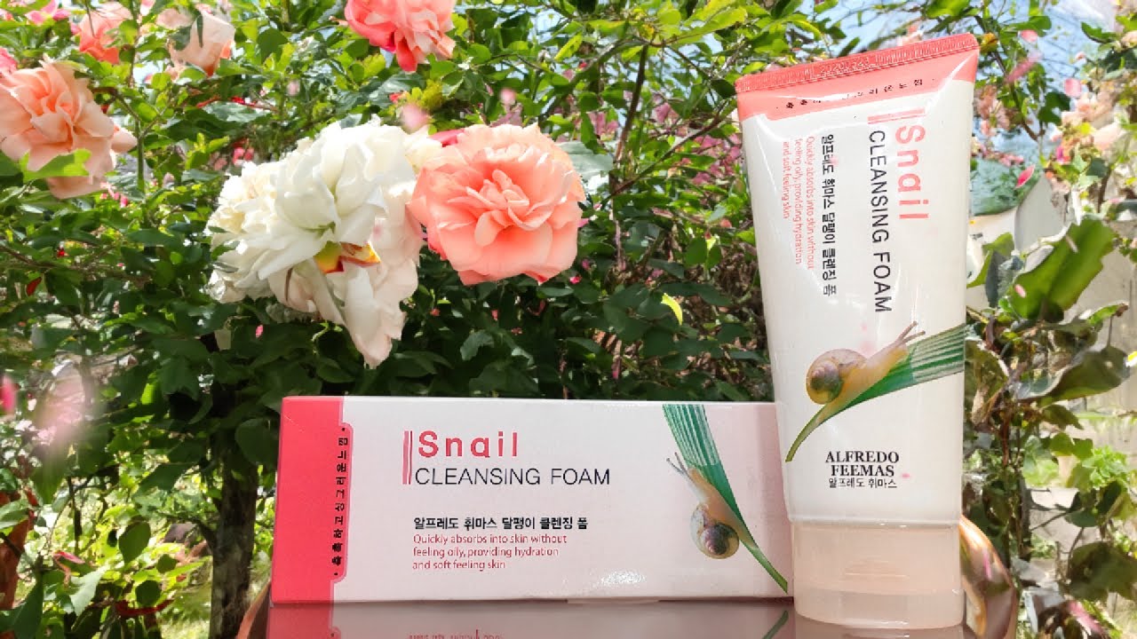 ফেসওয়াশ টি তে শামুক আছে | Snail Cleansing Foam Face Wash Review | Snail Foam Cleanser Face Wash