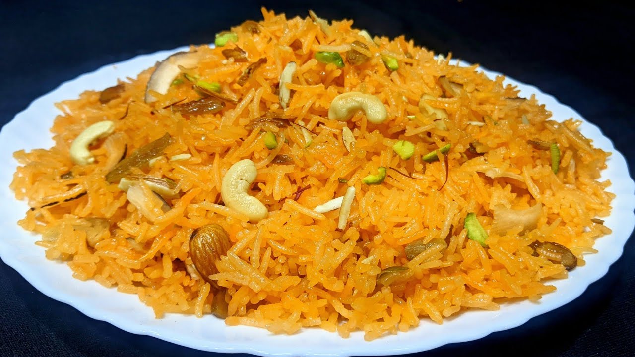 बसंत पंचमी स्पेशल मीठे चावल कुकर में बनाये सिर्फ 5 मे | Basant Panchami Special Sweet Rice.