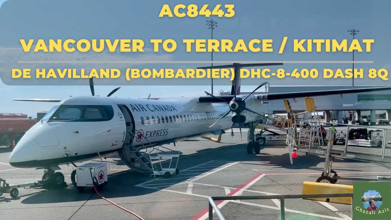Air Canada Express from Vancouver (YVR) to Terrace / Kitimat (YXT)