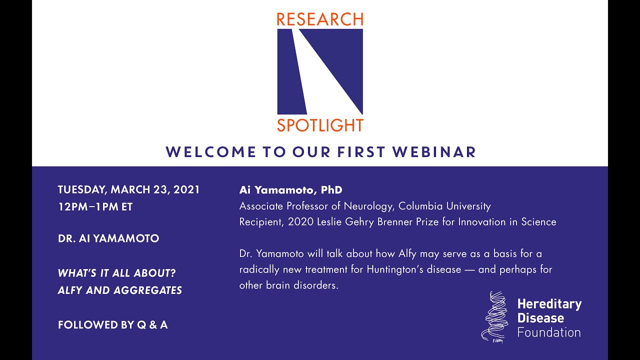 HDF Research Spotlight Webinar, Ai Yamamoto 2021 03 23