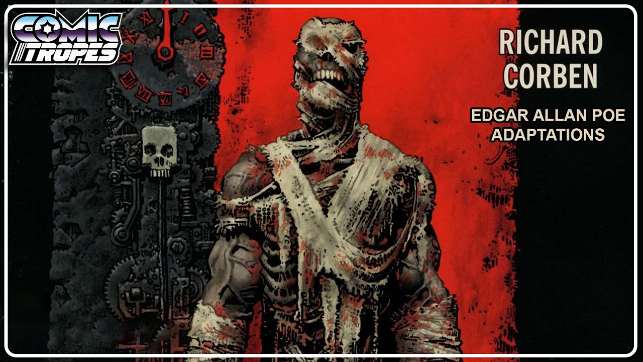 ЛУЧШИЕ комиксы Эдгара Аллана По? Наследие ужасов Ричарда Корбена