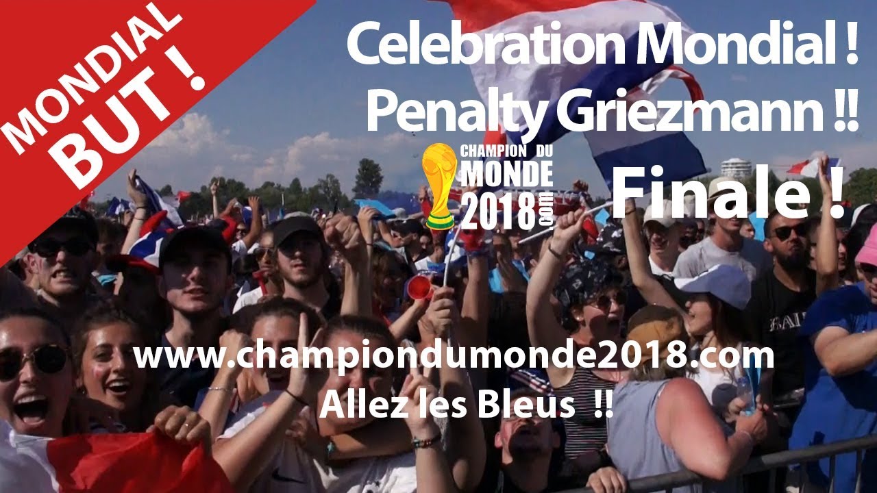 But! Tous les Buts de la Finale du Mondial ! Vues supporters fan Zone ! Tours