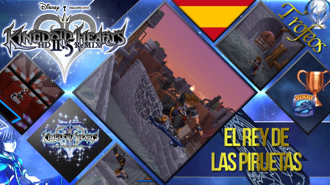Guías de trofeos - Conseguir 5000 puntos en monopatín (El rey de las piruetas) - KH HD 2.5 ReMIX