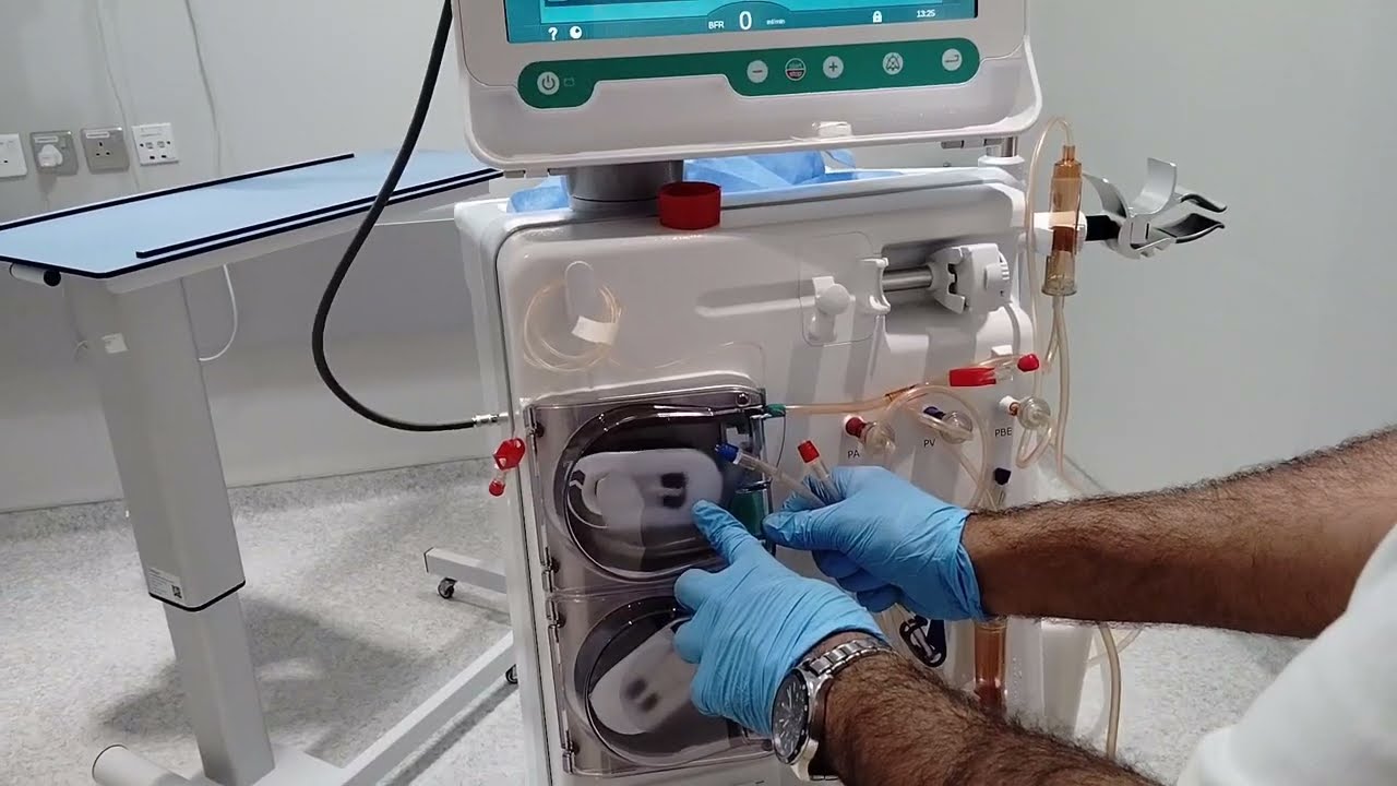 Dialysis Machine IQ Self test & Collecting Water Dialysate Samples For Endotoxin & Bacteriolgy Test 