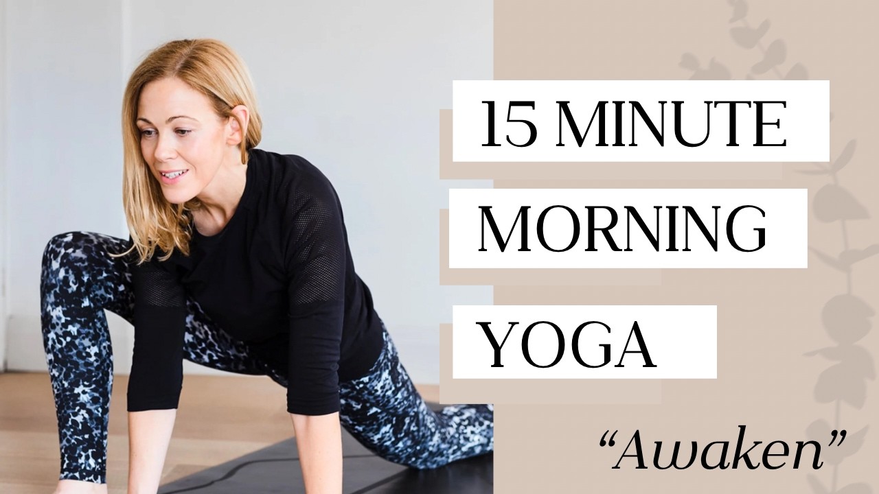 Morning Yoga | Full Body Wake-Up to Feel Calm & Energised (15 Minutes)