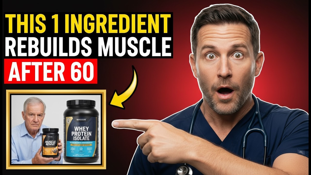 This 1 Ingredient Rebuilds Muscle After 60 — Even Without Exercise