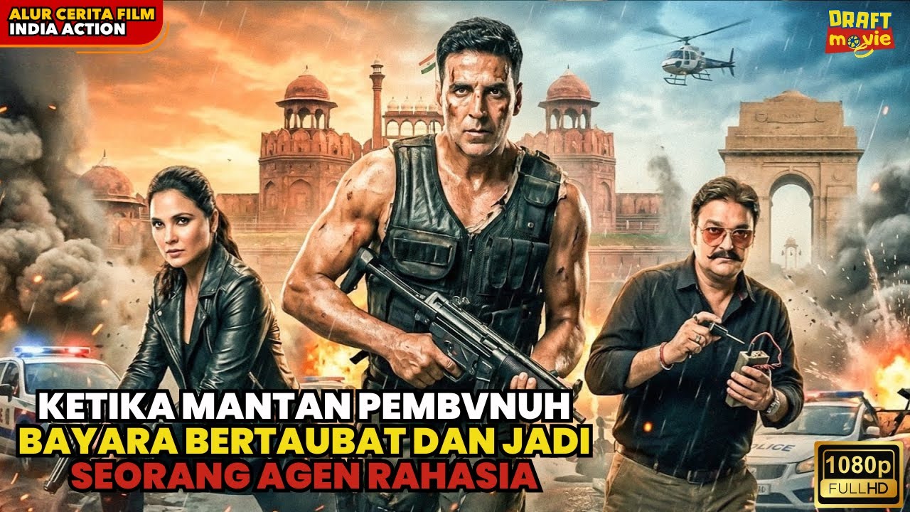 KETIKA MANTAN PEMBVNUH BAYARA BERTAUBAT DAN JADI SEORANG AGEN RAHASIA  II ALUR FILM INDIA ACTION