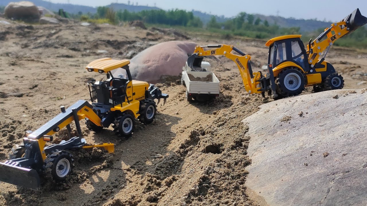 Unboxing of Diecast Model of Mahindra Roadmaster G90 | Construction Vehicles | Auto Legends
