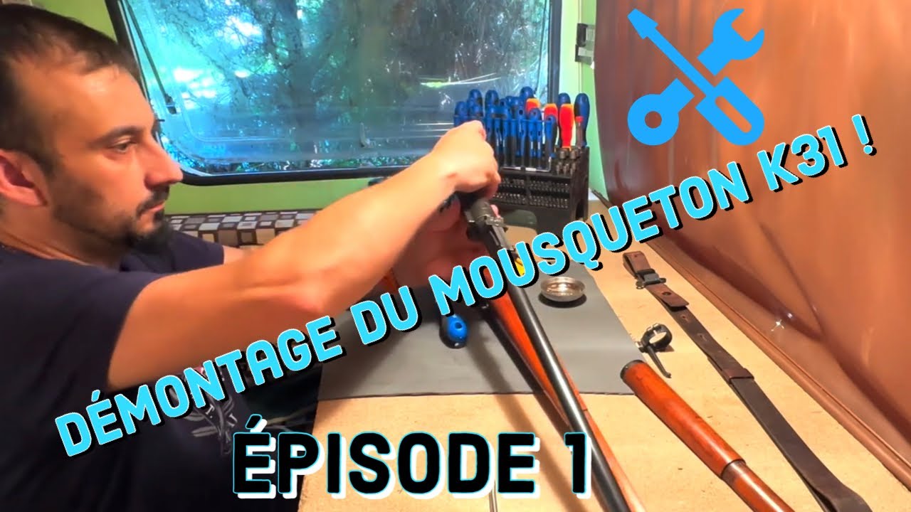 Démontage du Mousqueton k31 , Épisode 1