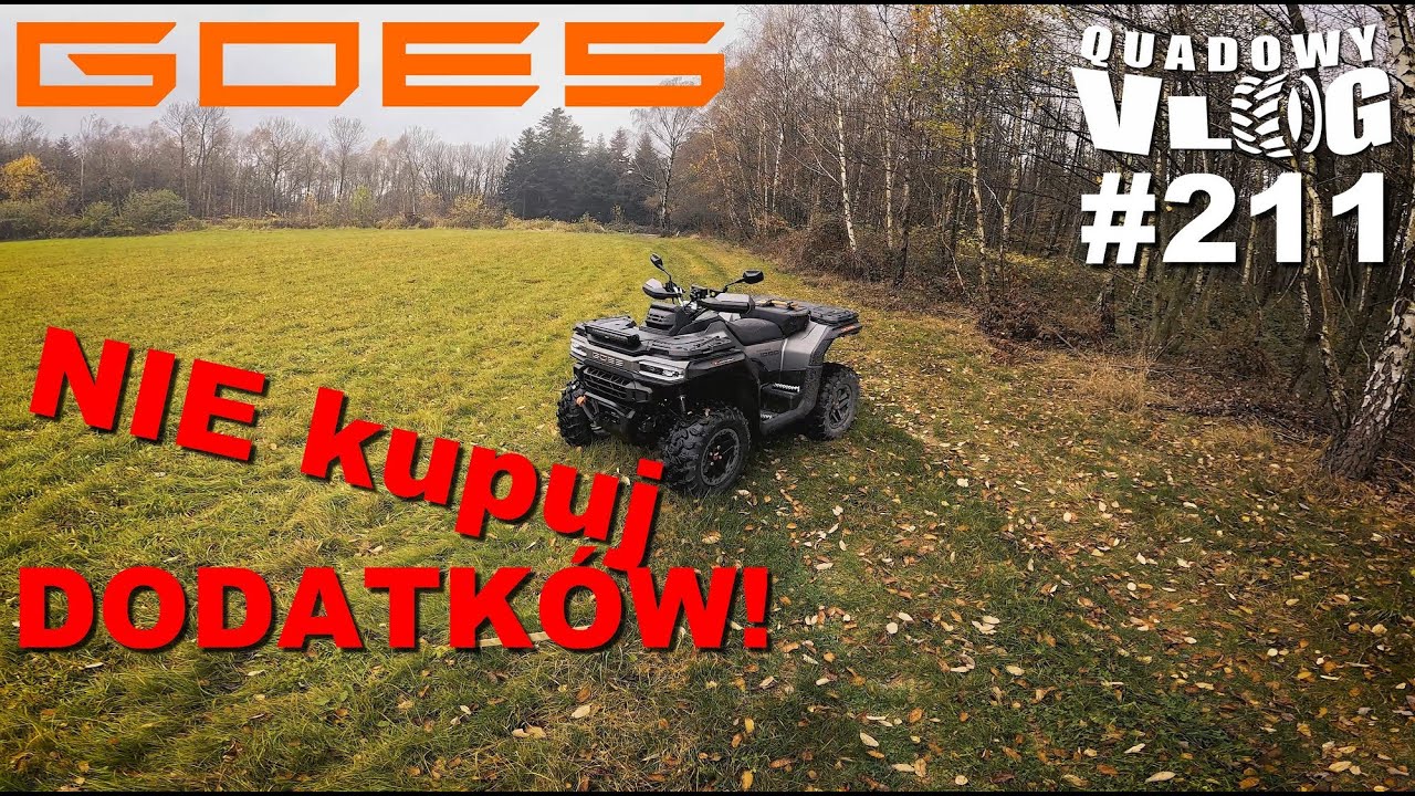 #211 - Najgorsze modyfikacje w quadzie, Sprzedawcy Wciskają Ci KIT😣GOES Terrox 1000 - Sprawdźmy GO!