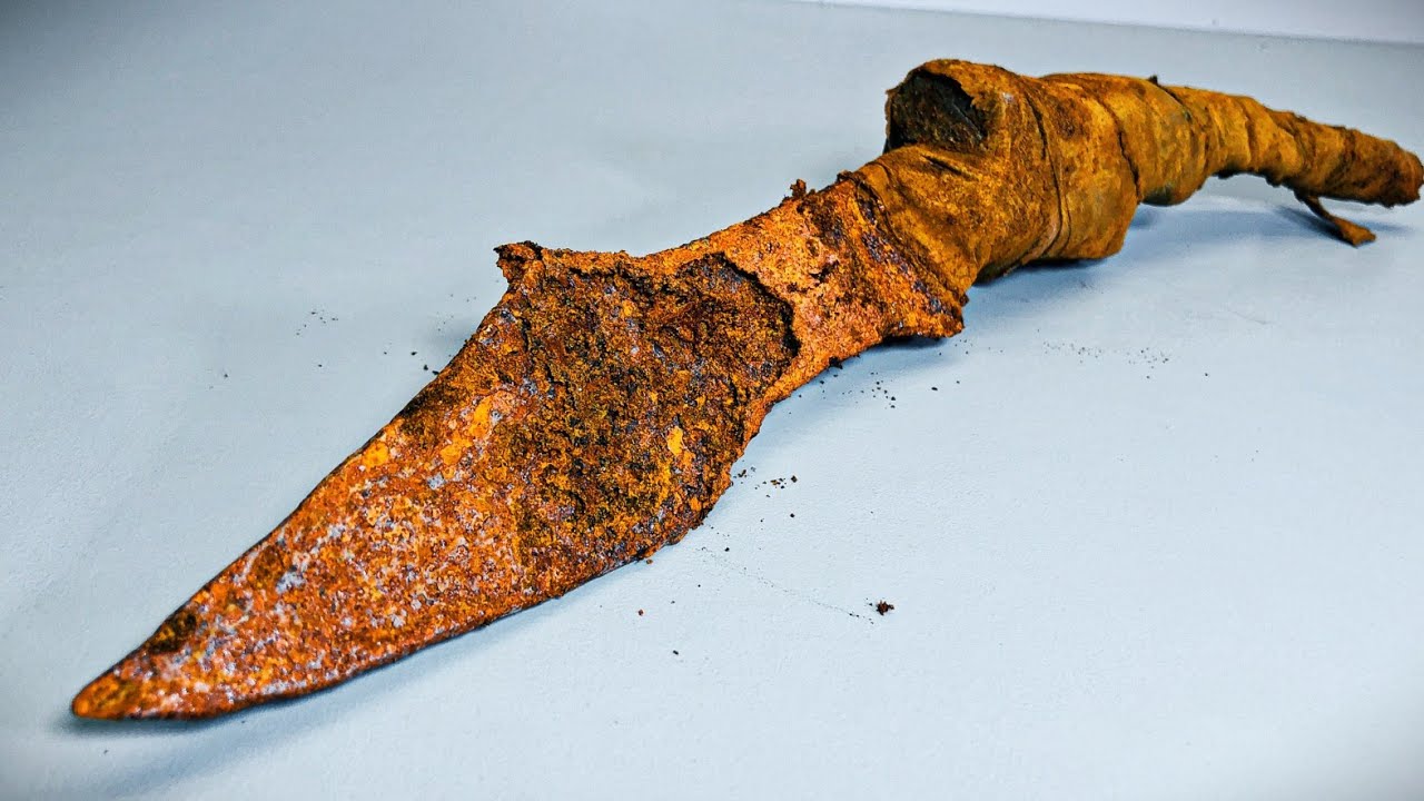 Witch Knife Restoration! Antique Hunting Knife Restoration