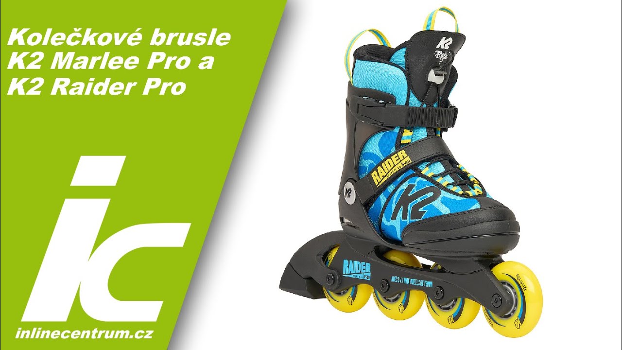 Dětsk&eacute; inline brusle K2 Raider Pro a K2 Marlee Pro 2021 - Recenze