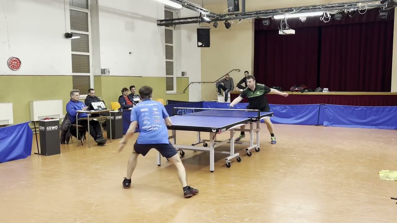 Mottola Massimo - Dal Fabbro Marco | TT Maccheroni - Tennistavolo Sassari | Serie B2 Gir. H