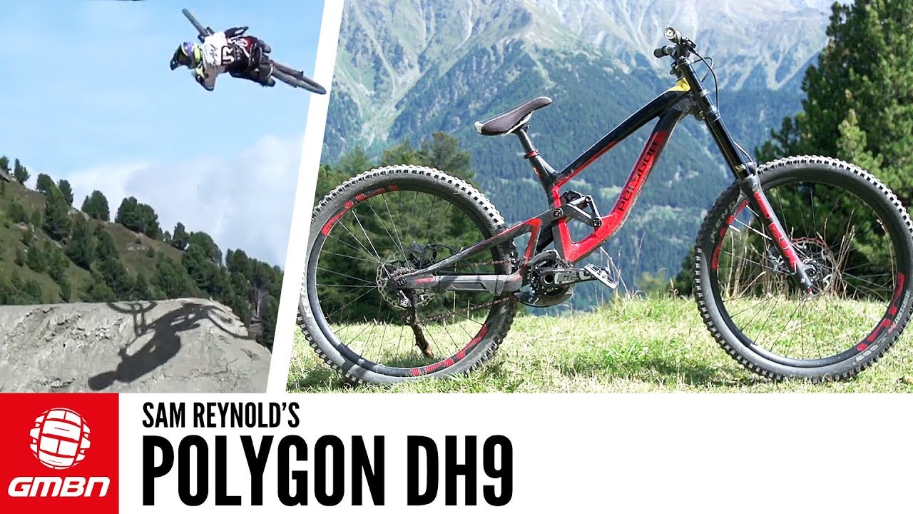 Polygon Collosus DH9 Сэма Рейнольдса | GMBN Pro Bikes