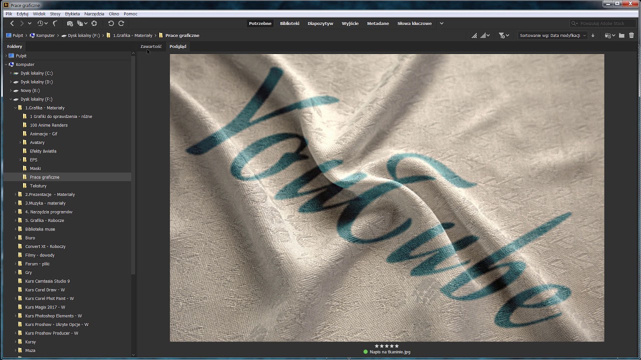 Adobe Bridge -  ustawienia, podstawy