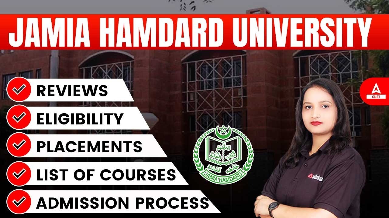 All About Jamia Hamdard University Delhi 📚🏫✅