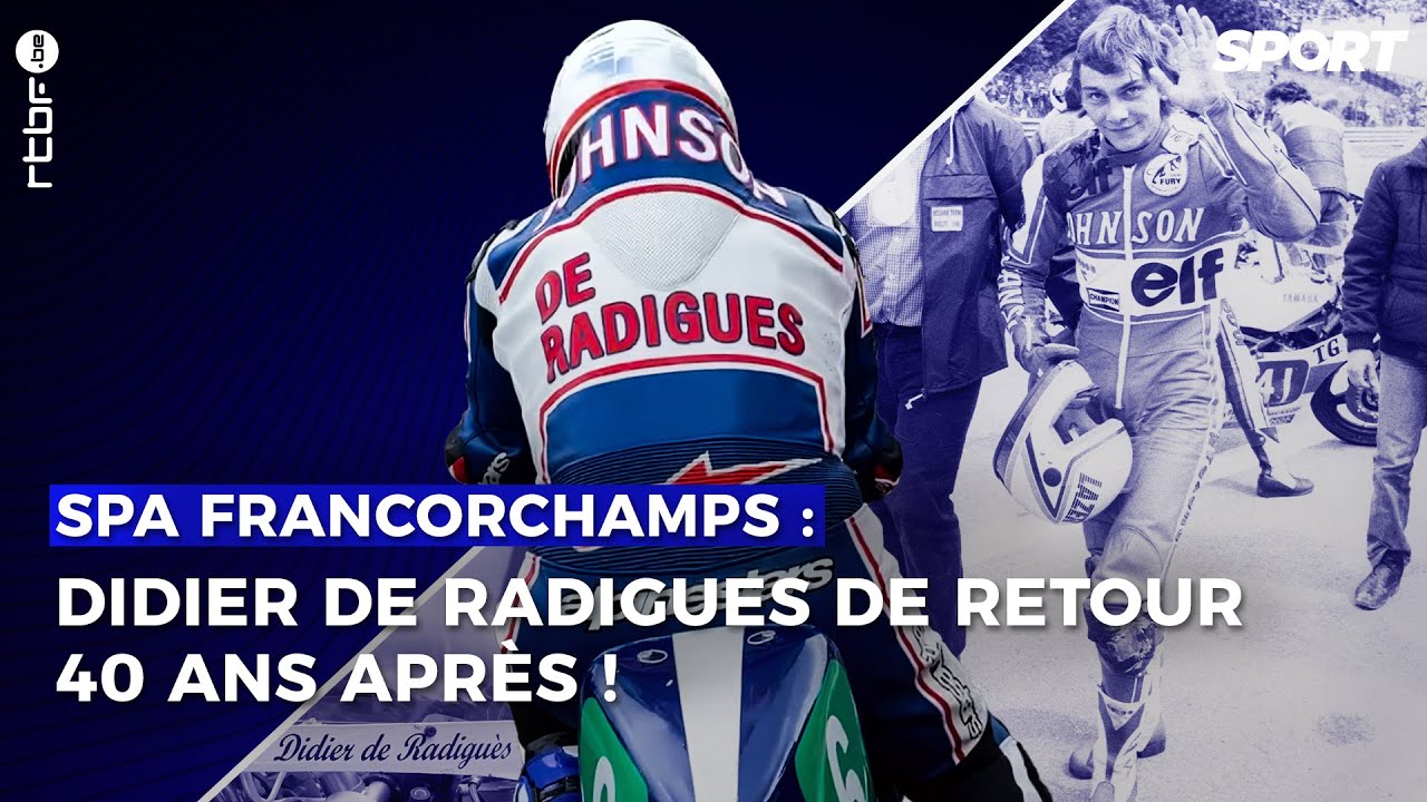 Didier de Radigues de retour sur le mythique circuit de Spa Francorchamps 40 ans après |Vintage Moto