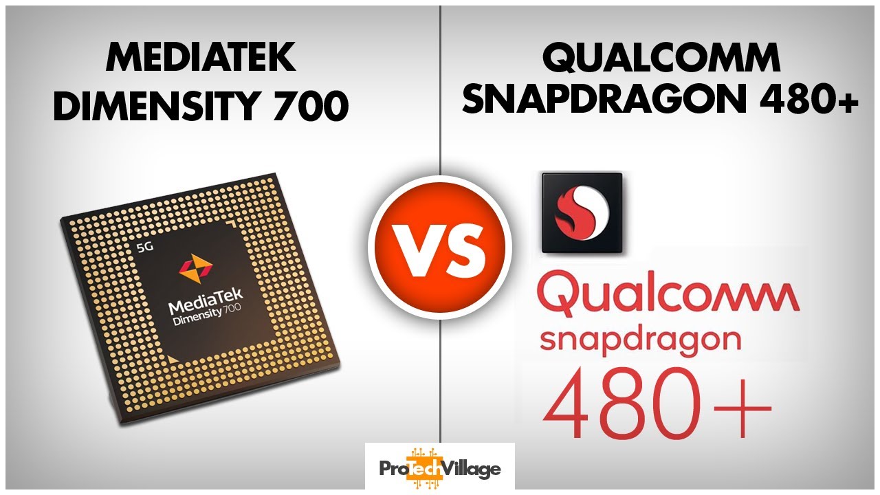 Mediatek Dimensity 700 vs Snapdragon 480 Plus 🔥 |  Snapdragon 480 Plus vs Dimensity 700 [HINDI]