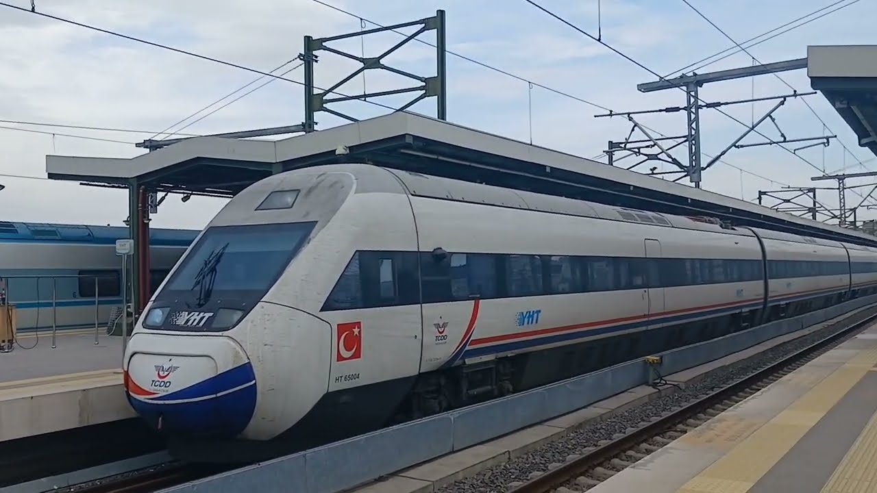 TCDD taşımacılık marmaray & yüksek hızlı tren sögütlüçeşme istasyonu.