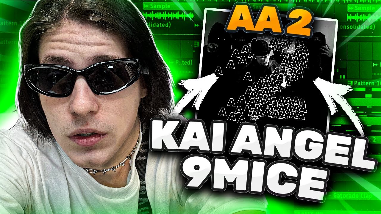Как Сделать Бит для Kai Angel x 9mice в Fl Studio? | В стиле AA LANGUAGE 2 | Viperr Type Beat