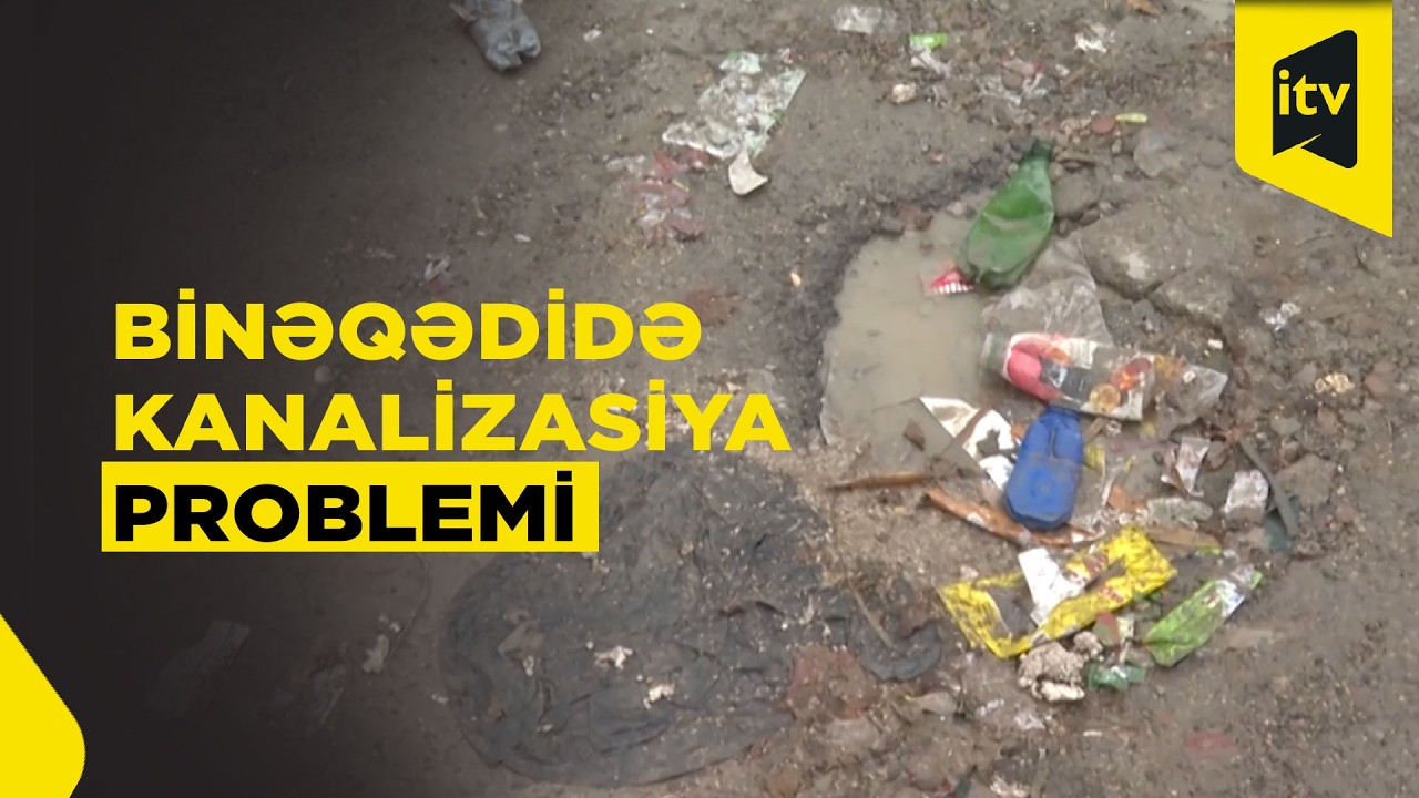 “Evimizin altından su çıxır” - Sakinlərdən şikayət