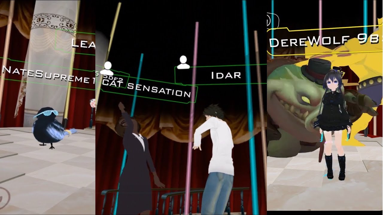 [ VRChat ] Best of MMD Dance Stage Moments