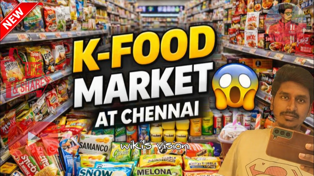 I Tried Korean Street Food 😍🍜 | K-Street now at Chennai | WIKI'S VISION | 