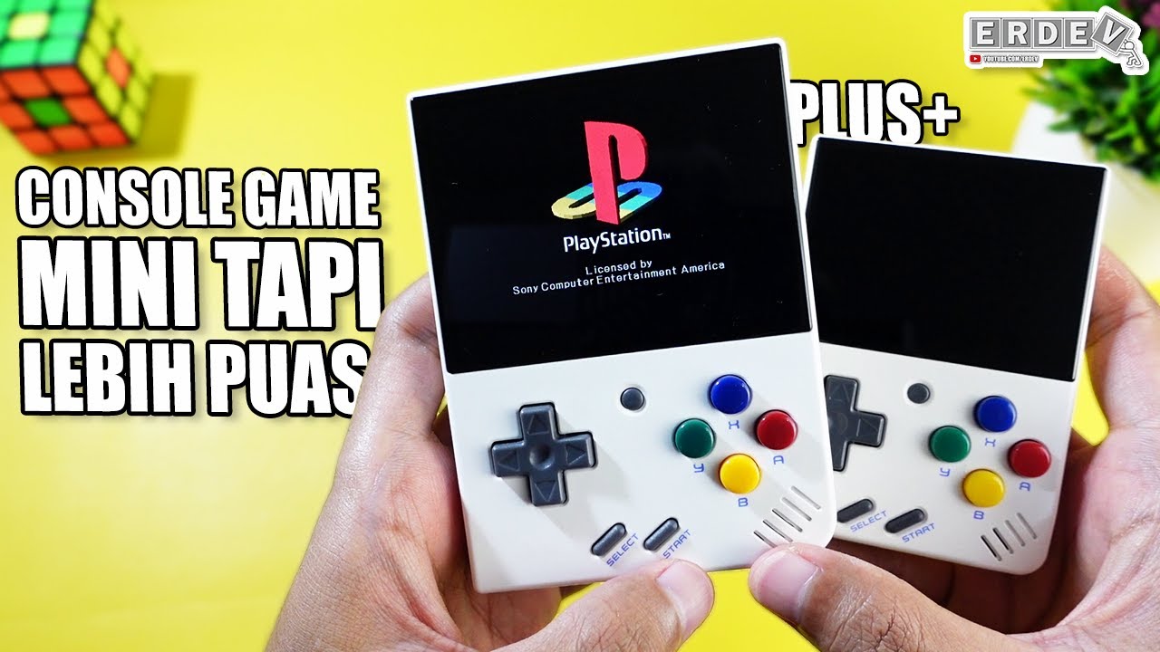 CONSOLE GAME MINI VERSI UPGRADENYA! - Unboxing & Review Miyoo Mini Plus Retro Handheld Terbaru