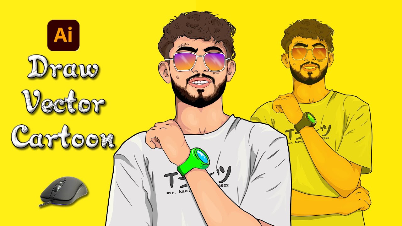 Vector art | Vector portrait | Speed art | 2022