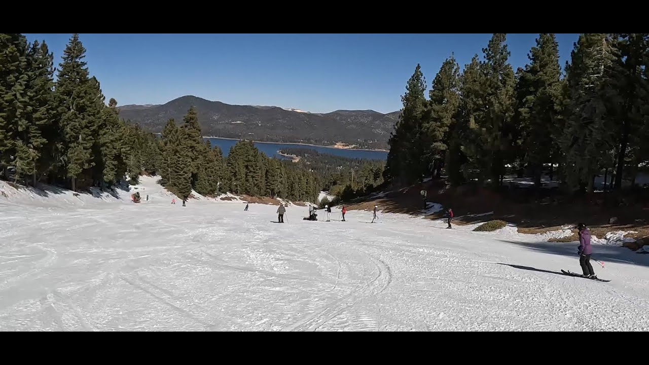 🎿 Skiing Snow Summit Ski Resort ⛷️ Spring Conditions in Winter. 62°. Fun Conditions. FUN FUN 2/26/25