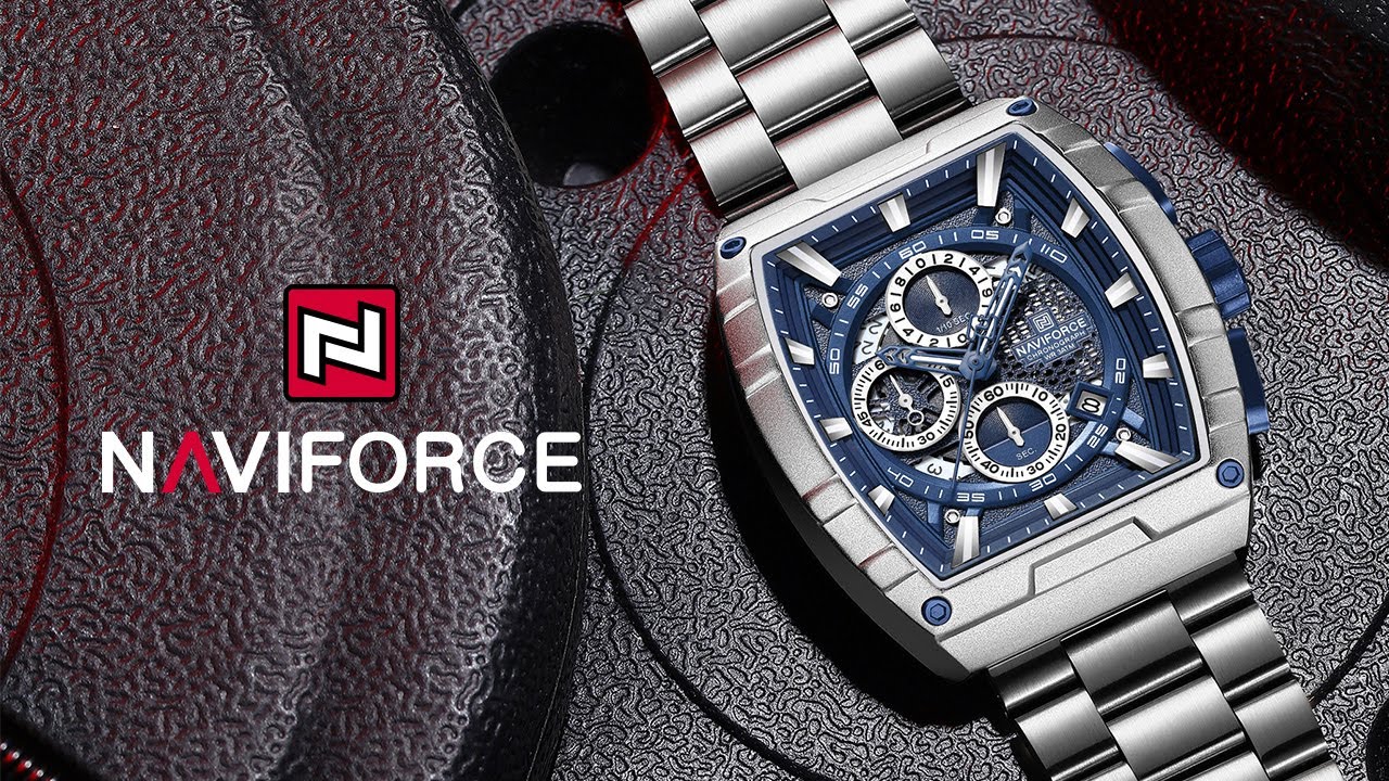 LATEST DESIGN OF 2025 JAN丨NAVIFORCE Watch NF8066 Quartz Chronograph Watch (Mechanical Style)