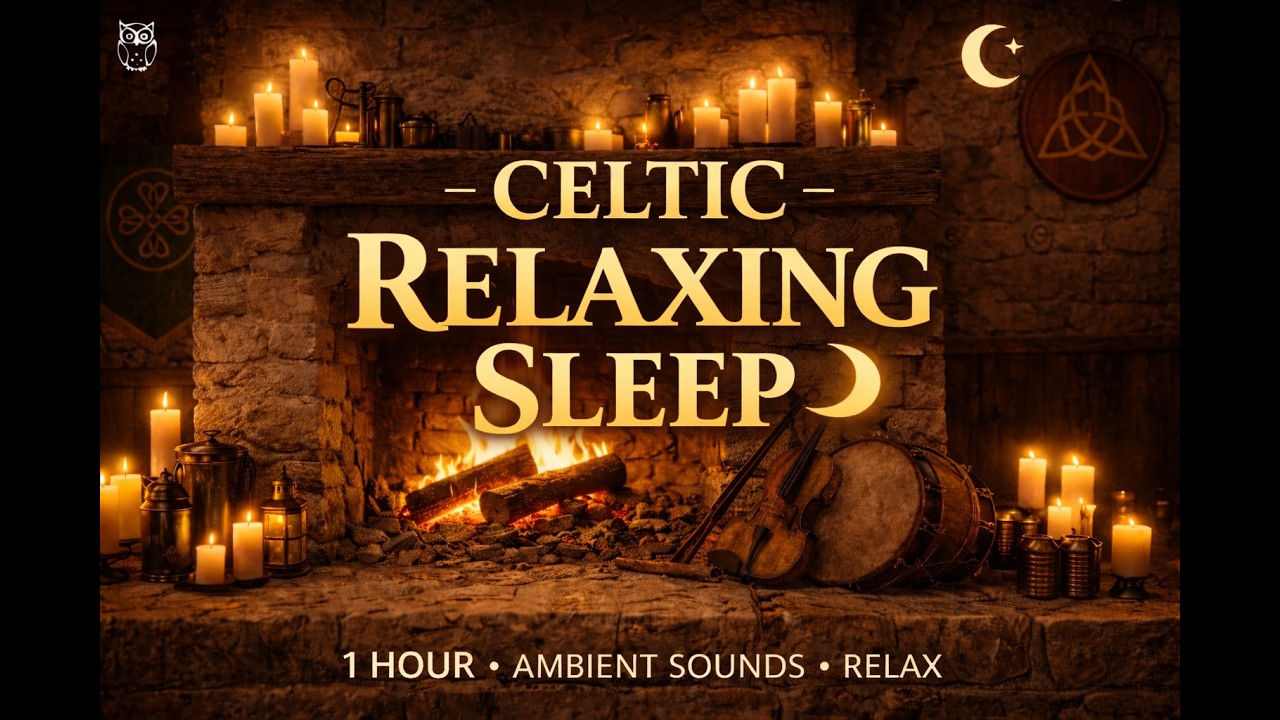 elaxing Medieval Music Tavern Fireplace & Candlelight Ambience Celta Readin Tea and Her Yoga