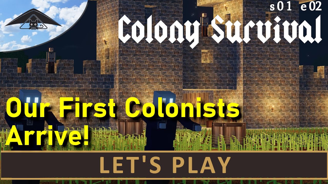 Let's Play Colony Survival s01 e02