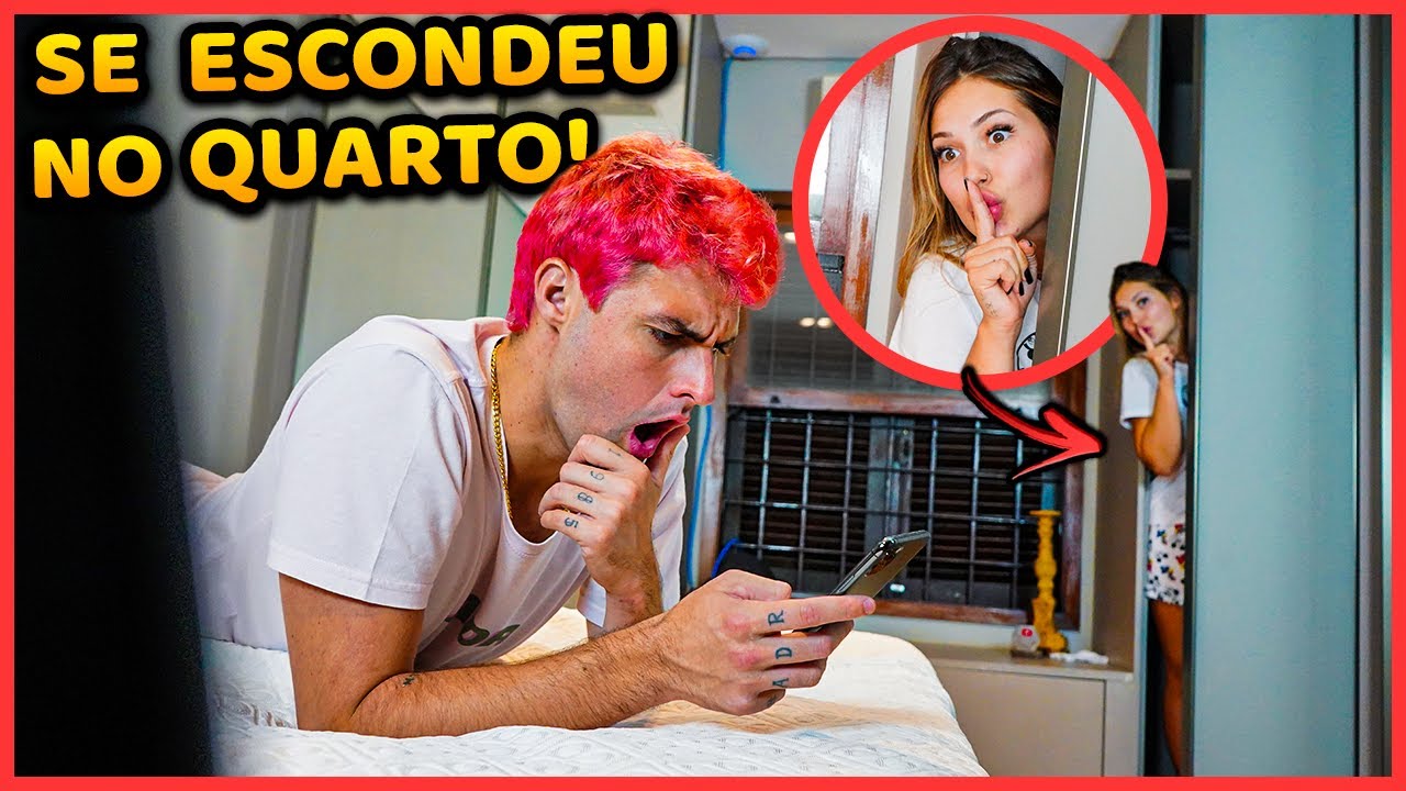 MINHA EX NAMORADA SE ESCONDEU NO MEU QUARTO A NOITE!! [ REZENDE EVIL ]