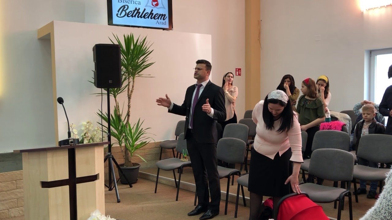 Binecuvântare BOTEZATU BRIANA SELENA | Pastor Moise Ardelean | Biserica BETLEEM Arad