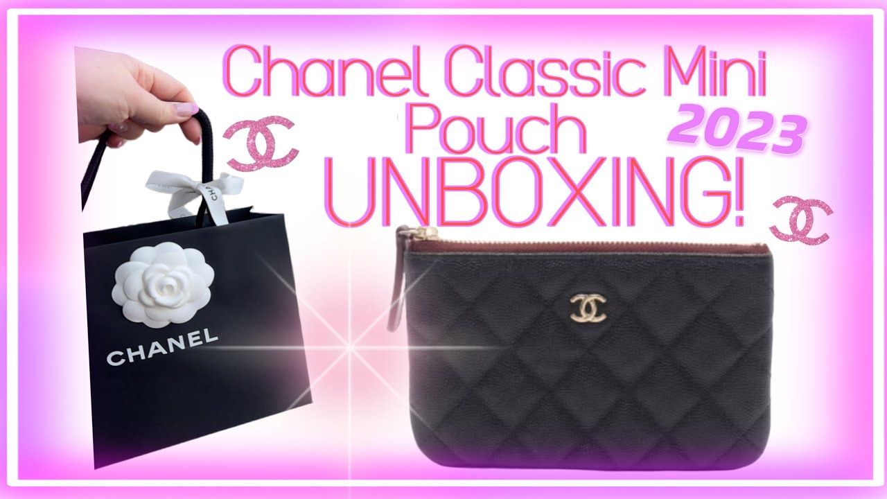 Chanel Classic Mini Pouch | 2023 - UNBOXING ! ❤︎