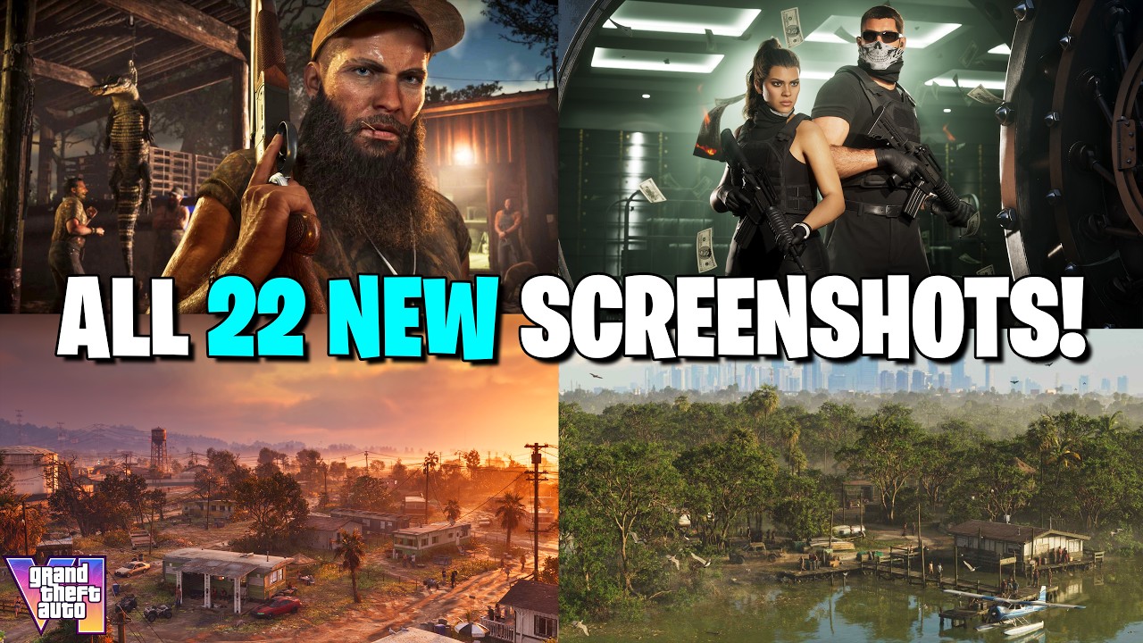 Все 22 потрясающих НОВЫХ скриншота GTA 6