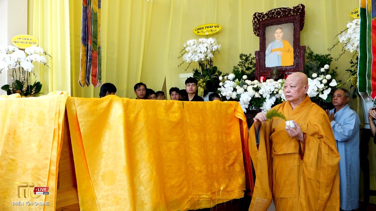 LỄ TANG Phần 1   LỄ NHẬP KIM QUAN NI TRƯỞNG THÍCH LỆ THUỶ CHÙA THIÊN ẤN