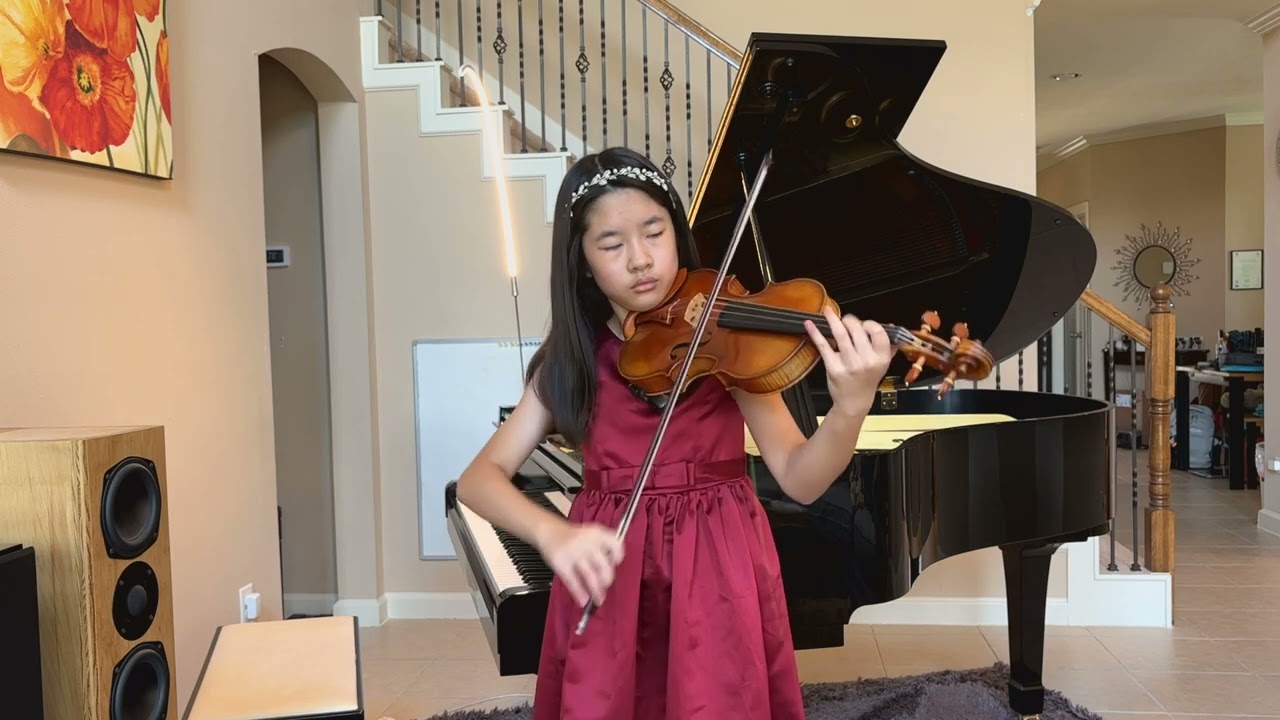 Evelyn Kao - Violin Sonata No. 2, Mvt 1 - Obsession, Prelude | 2025 Virtuoso Music Competition