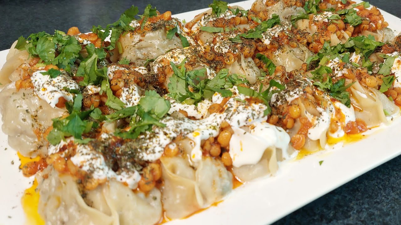 Afghanische Mantu - gefüllte Teigtaschen / Афганские манты 
