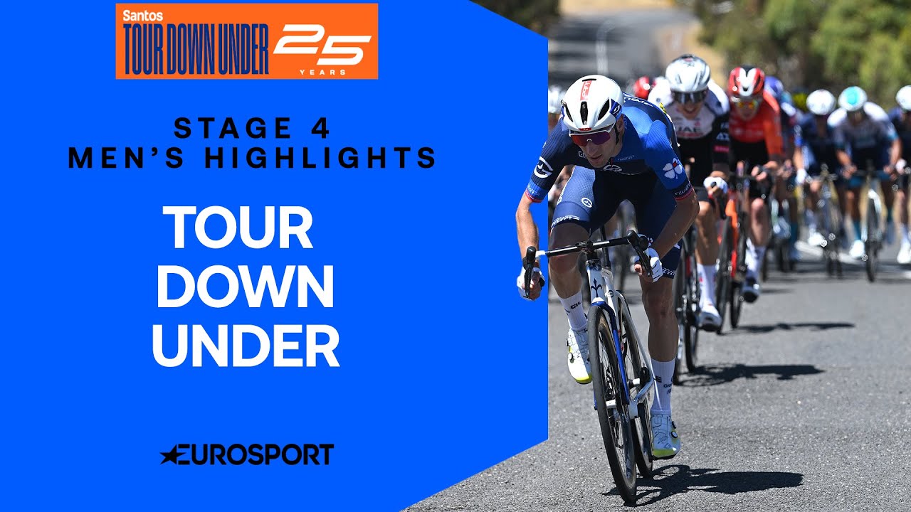 Winning Out Of NOWHERE 😮🚀 | Stage 4 | Santos Tour Down Under | Men's Highlights