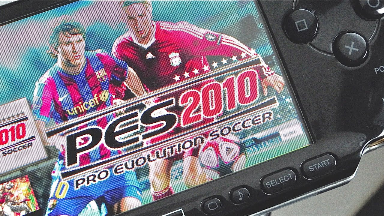 (PES) Pro Evolution Soccer 2010 Gameplay on PSP (El clasico)