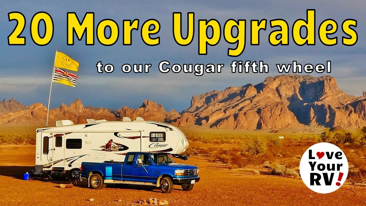20 More RV Upgrades to Our Fifth Wheel Trailer