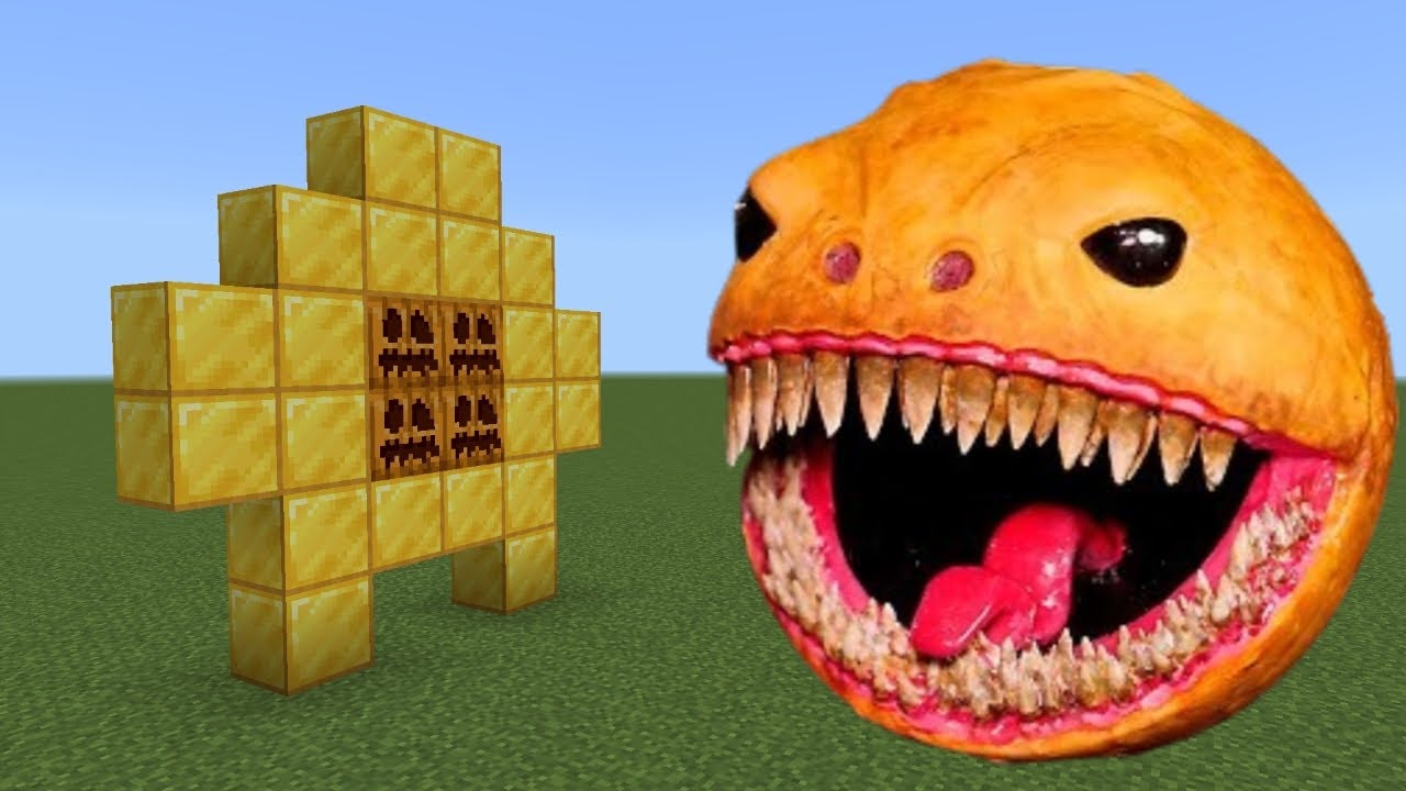 Pacman Addon In Minecraft PE