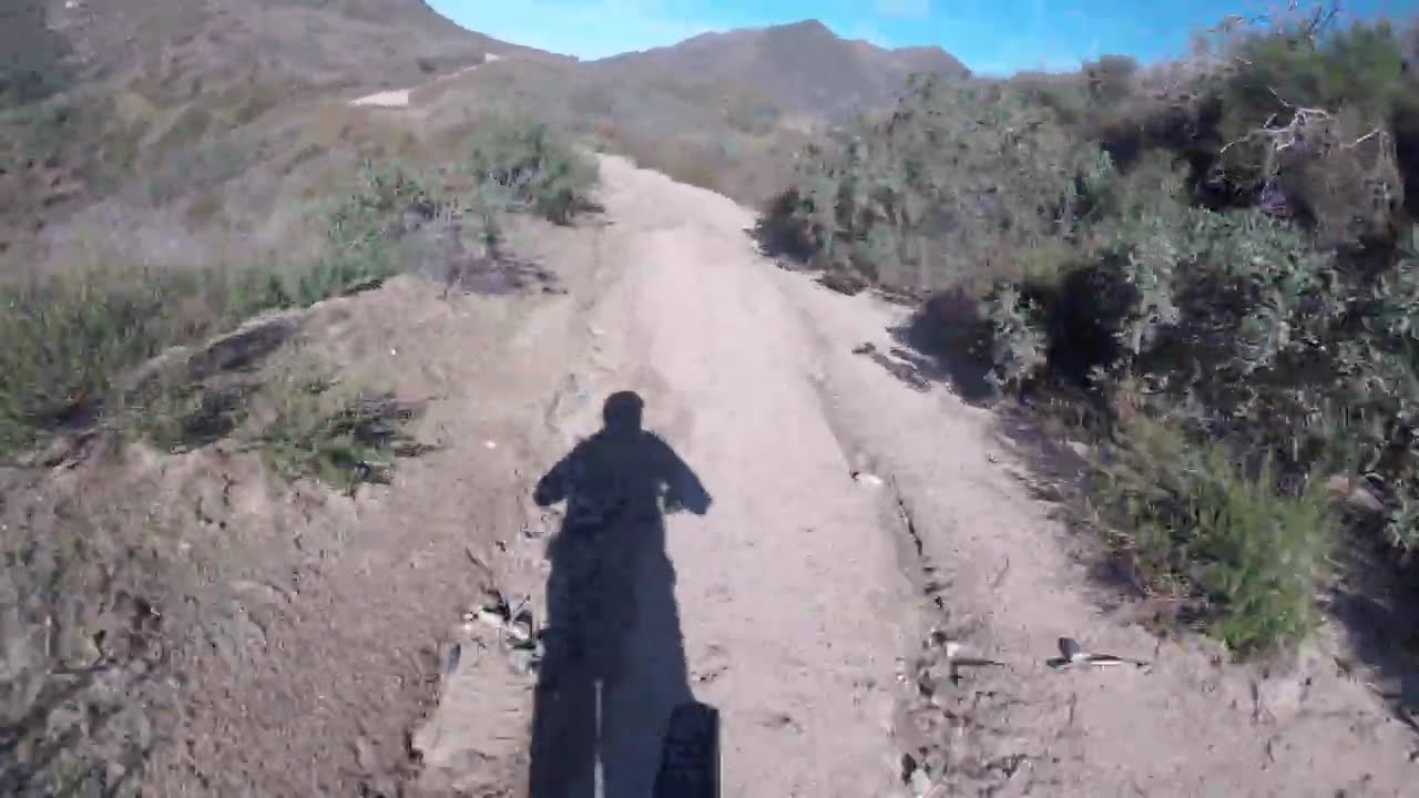Wolf Pack Going down 1st section KC MTB Trail
