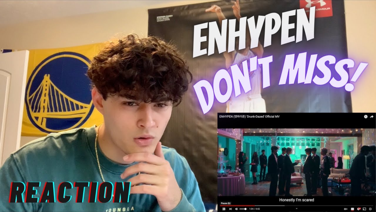ENHYPEN 'Drunk-Dazed' Official MV REACTION!!!