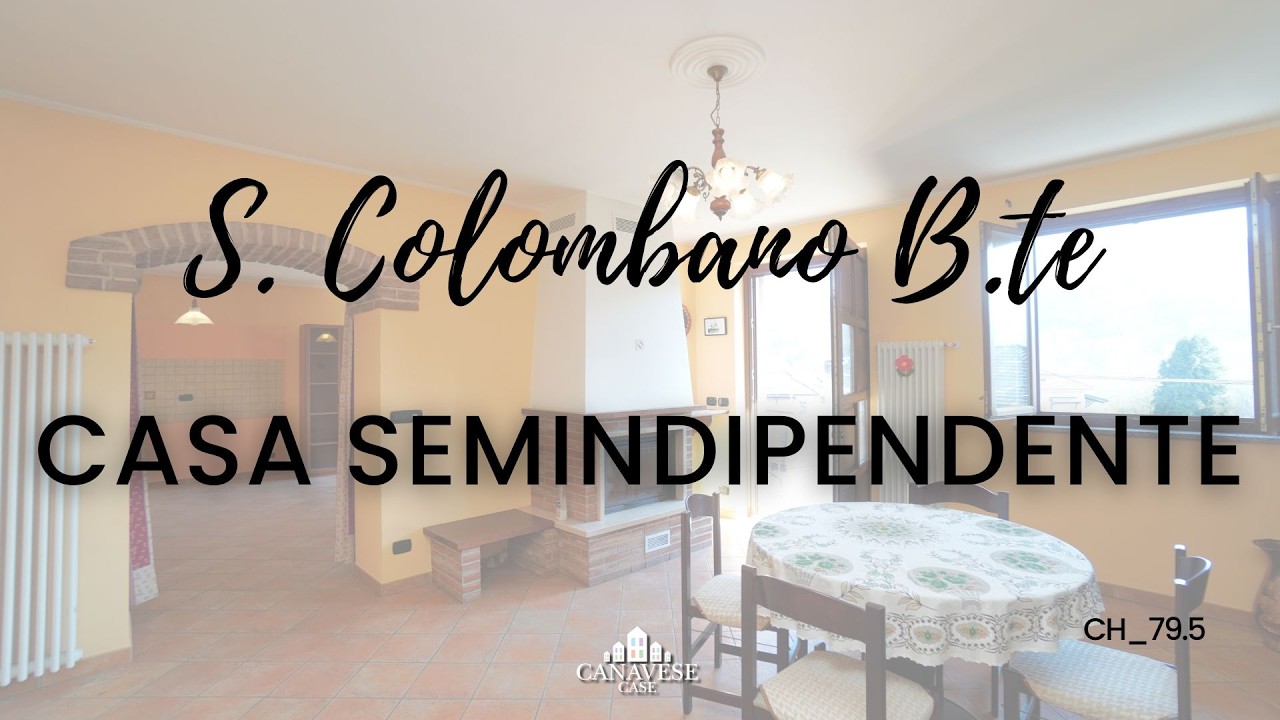 CH_79.5 Casa con cortile a San Colombano Belmonte – video con drone