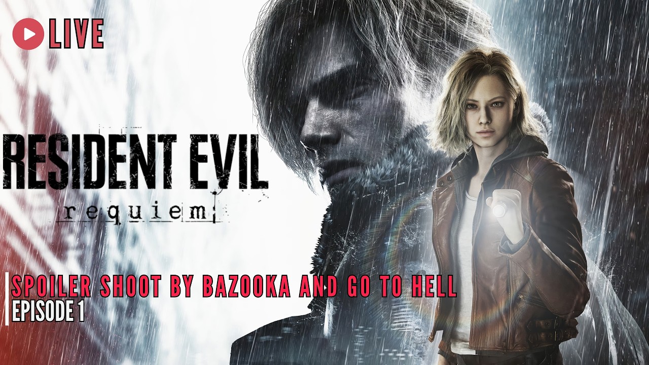 LIVE Episode 1 — Resident Evil Requiem◾️ Leon S. Kennedy is back in action. | DONT SPOILER!!