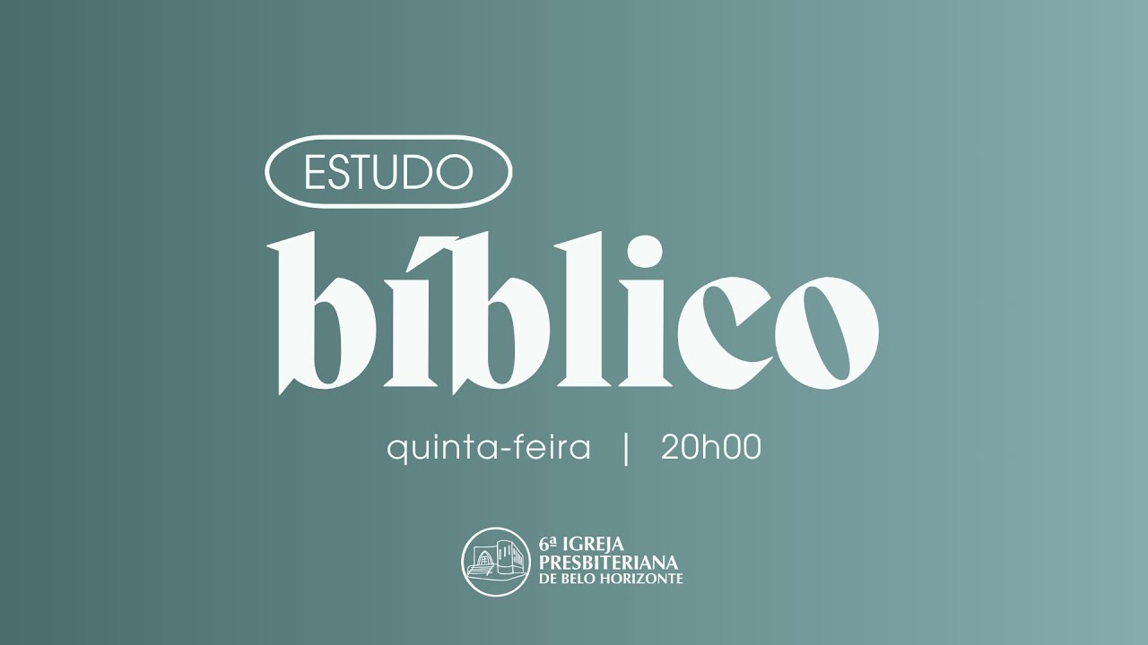 Estudo Bíblico - 