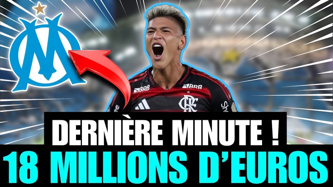 📢 15M€ POUR CARRASCAL : FLAMENGO DIT NON ET BLOQUE MARSEILLE 👀